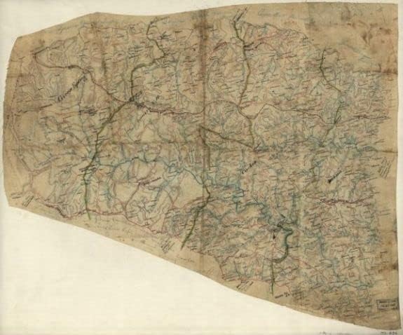 תמונות אינסופיות 1860 מפה / מפה של מחוז לואיזה, וירג 'יניה| בעלי קרקעות|מחוז לואיזה|מחוז לואיזה וירג' יניה,